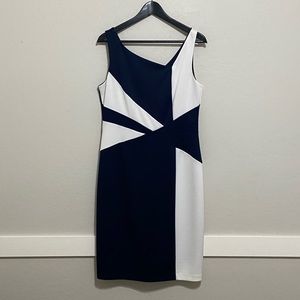 Dress Barn Women’s Sleeveless B & W Dress